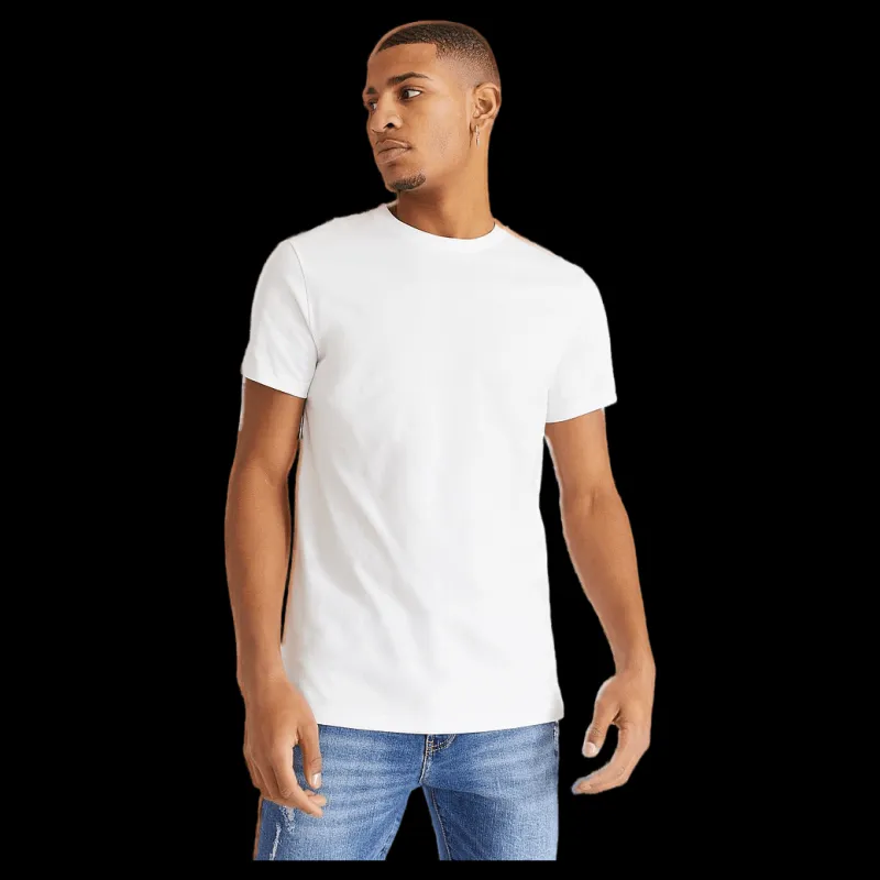 Bread & Boxers Crew-Neck Cotton Vit New