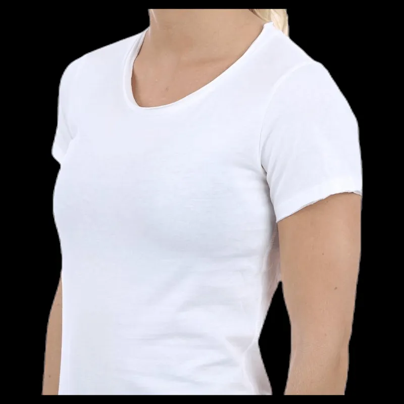 Bread & Boxers Crew-Neck Relaxed White Vit Outlet