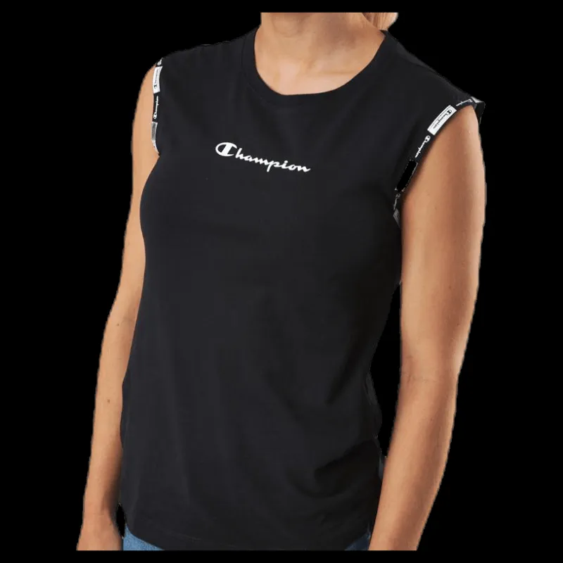 Champion Crewneck Sleeveless T-Shirt Black Svart Online
