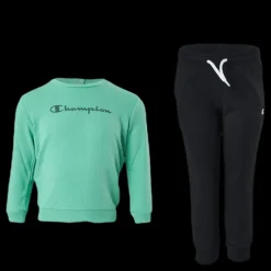 Champion Crewneck Suit Green Grön
