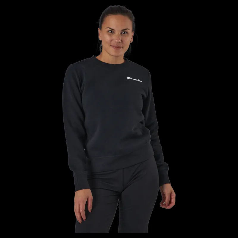 Clearance Champion Crewneck Sweatshirt Black Beauty Svart