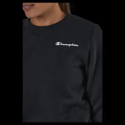 Clearance Champion Crewneck Sweatshirt Black Beauty Svart