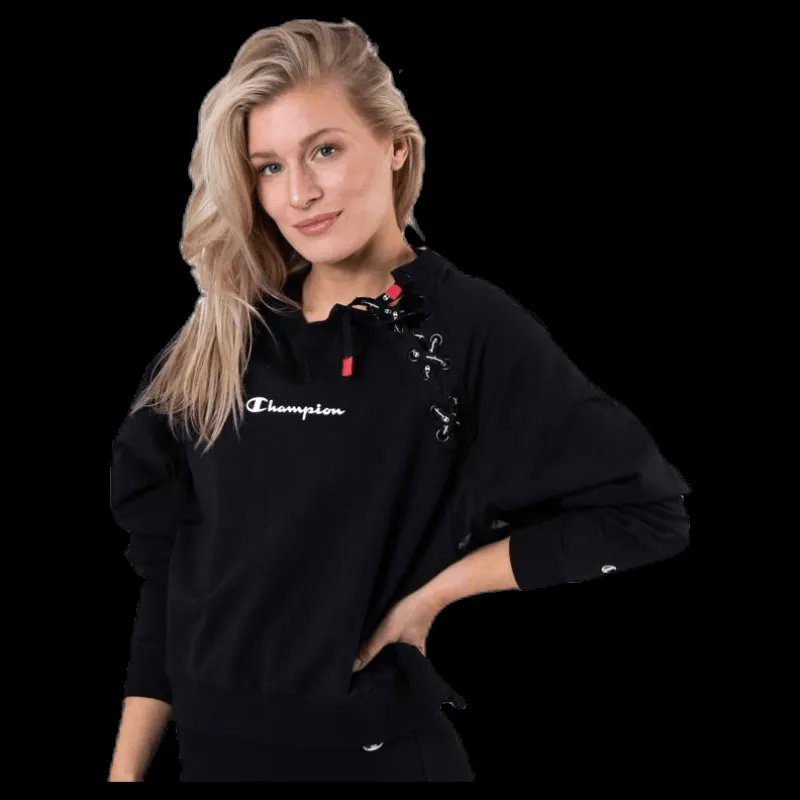Champion Crewneck Sweatshirt Black Svart