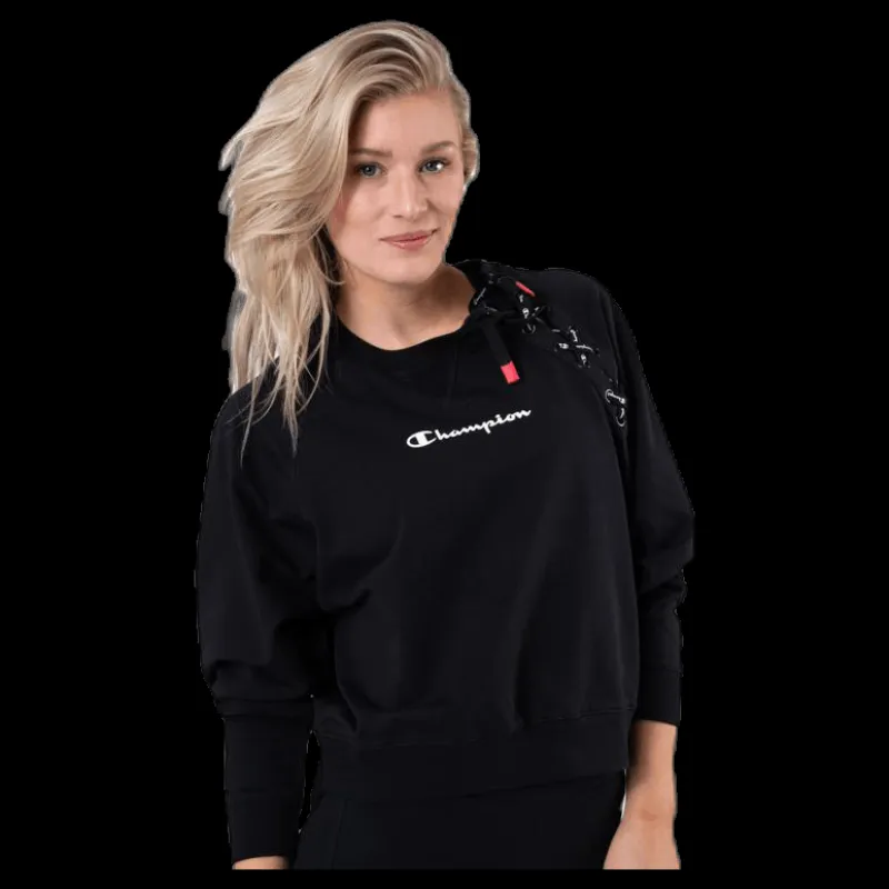 Champion Crewneck Sweatshirt Black Svart