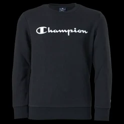 Discount Champion Crewneck Sweatshirt Black Beauty Svart