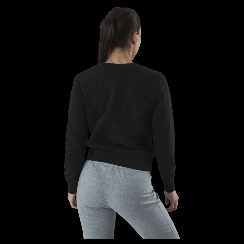 Champion Crewneck Sweatshirt Black Svart Outlet