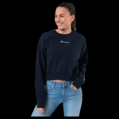 Discount Champion Crewneck Sweatshirt Blue Blå