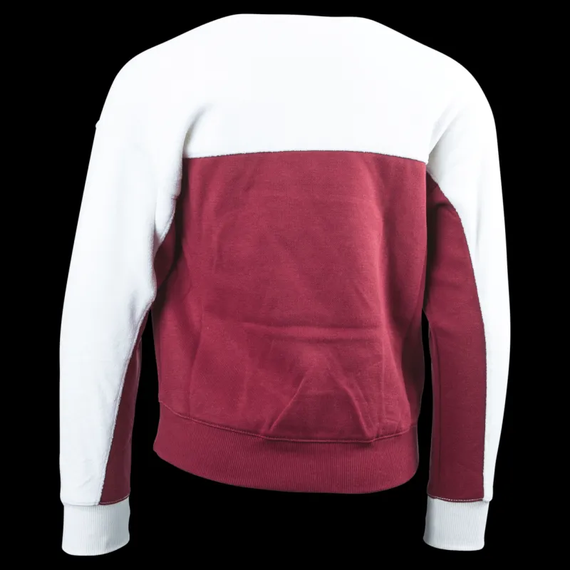 Best Champion Crewneck Sweatshirt Jr Pink/White Rosa och Vit