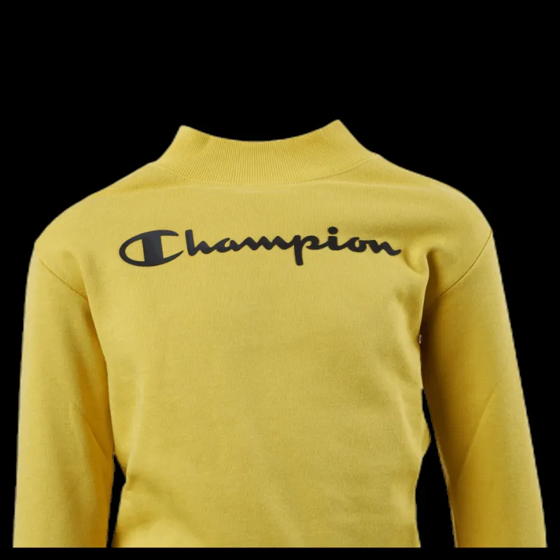 Champion Crewneck Sweatshirt Jr Yellow Gul