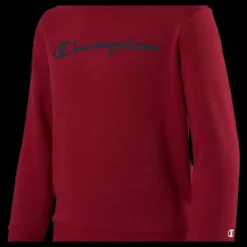 Champion Crewneck Sweatshirt Junior Red Röd