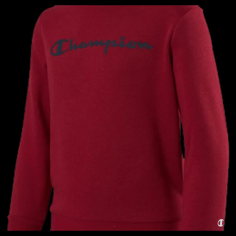 Champion Crewneck Sweatshirt Junior Red Röd