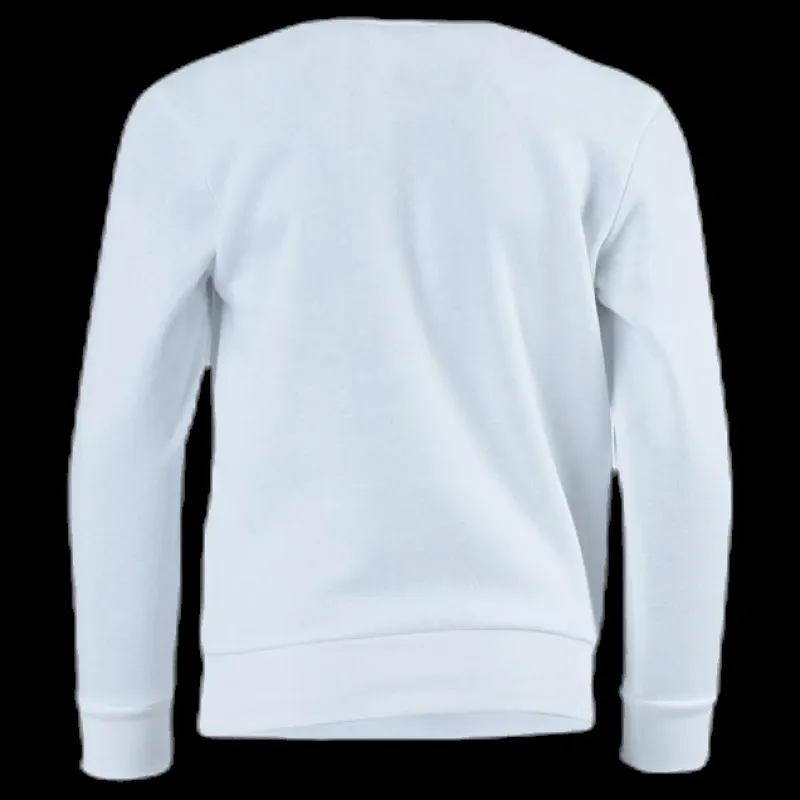 Champion Crewneck Sweatshirt Junior White Vit Discount