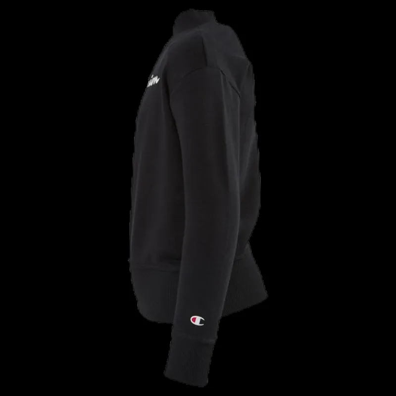 Champion Crewneck Sweatshirt Junior Black Svart Sale