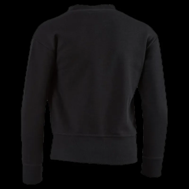 Champion Crewneck Sweatshirt Junior Black Svart Sale