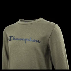 Champion Crewneck Sweatshirt Junior Green Grön Hot