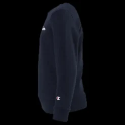 Champion Crewneck Sweatshirt Junior Blue Blå Discount
