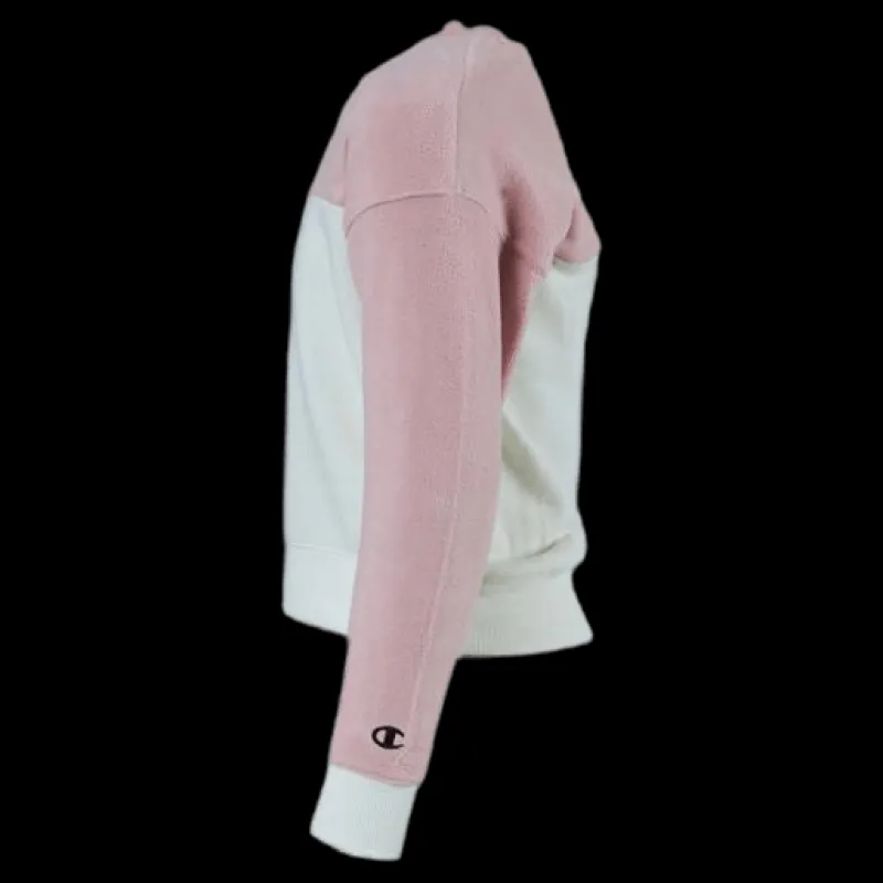 Champion Crewneck Sweatshirt Junior Pink Rosa New