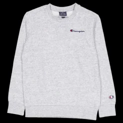 Clearance Champion Crewneck Sweatshirt New Oxford Grey Melange Grå