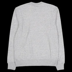 Champion Crewneck Sweatshirt New Oxford Grey Melange Grå Discount