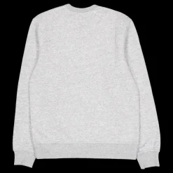 Champion Crewneck Sweatshirt New Oxford Grey Melange Grå Clearance