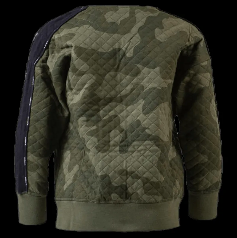 Champion Crewneck Sweatshirt Patterned/Green Mönstrad och Grön Online
