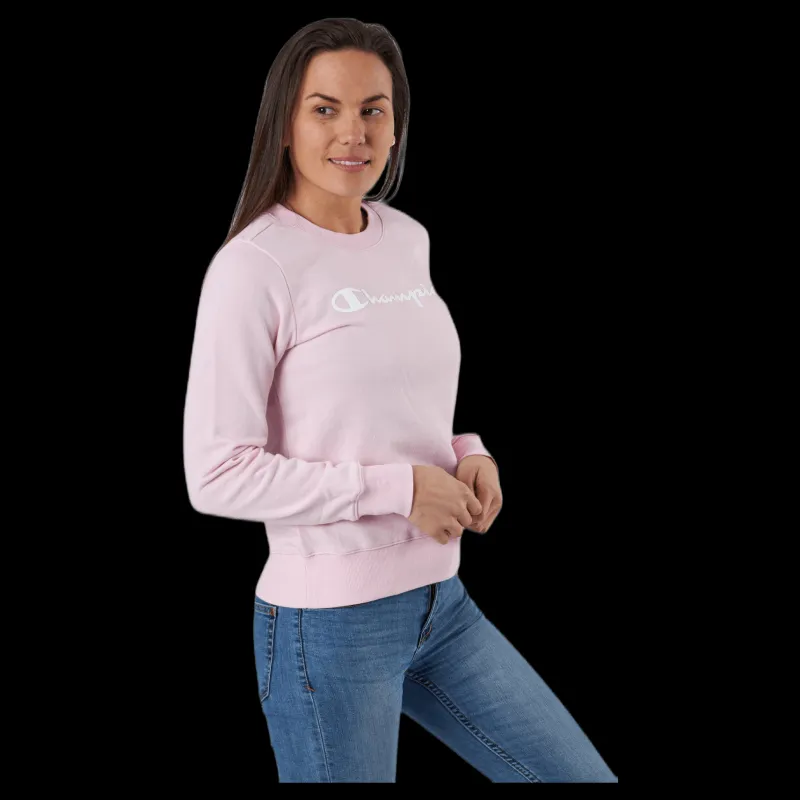 Champion Crewneck Sweatshirt Pink Rosa
