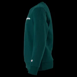 Sale Champion Crewneck Sweatshirt Rain Forest Grön