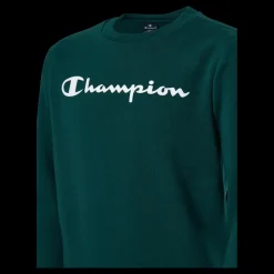 Sale Champion Crewneck Sweatshirt Rain Forest Grön
