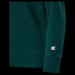 Sale Champion Crewneck Sweatshirt Rain Forest Grön