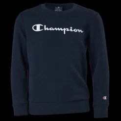 Champion Crewneck Sweatshirt Sky Captain Svart Online