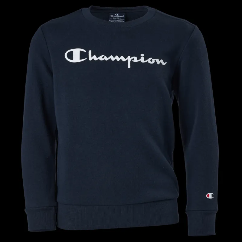 Champion Crewneck Sweatshirt Sky Captain Svart Online