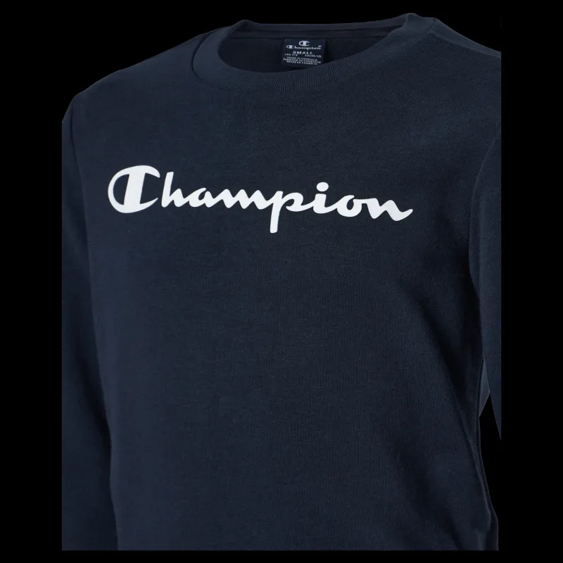 Champion Crewneck Sweatshirt Sky Captain Svart Online