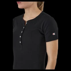 Clearance Champion Crewneck T-Shirt Black Svart