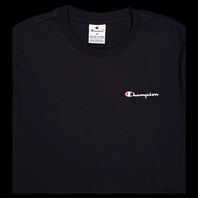 Best Champion Crewneck T-shirt Black Beauty Svart
