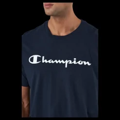 Online Champion Crewneck T-shirt Bs501 Blå