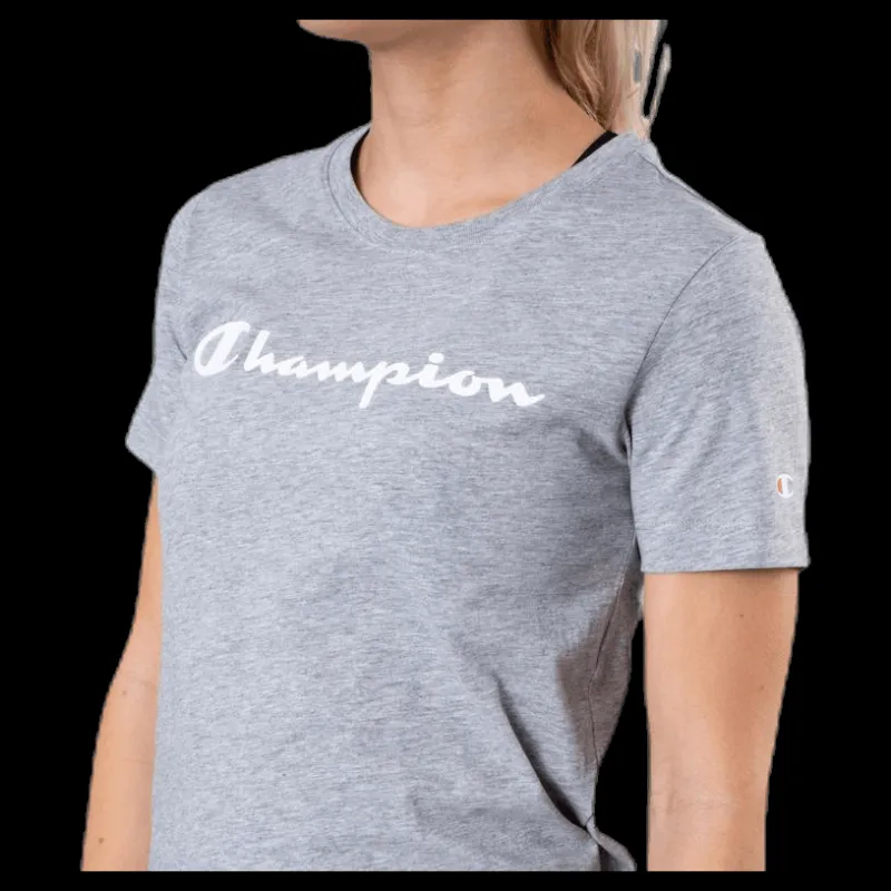 Hot Champion Crewneck T-Shirt Grey Grå
