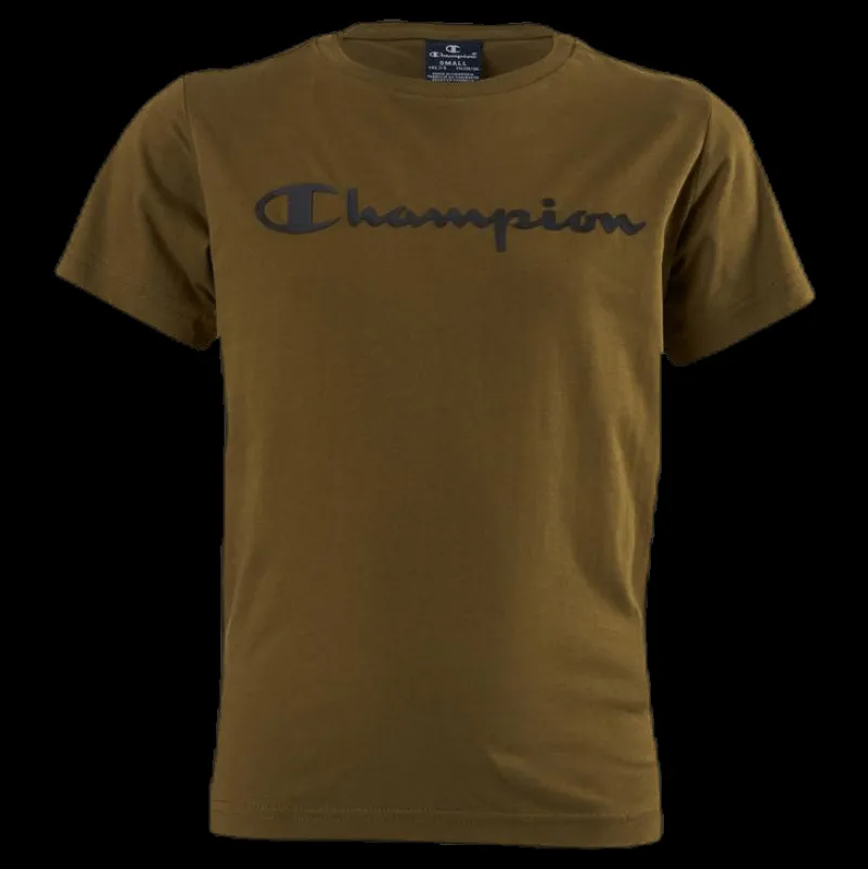 Champion Crewneck T-Shirt Junior Green Grön