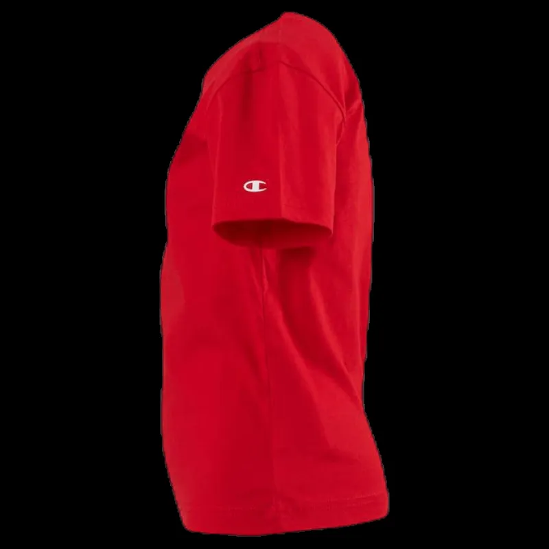 Champion Crewneck T-Shirt Junior Red Röd Outlet