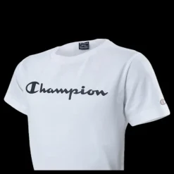 Champion Crewneck T-Shirt Junior White Vit Best