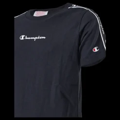 Champion Crewneck T-shirt Kk001 Svart Hot