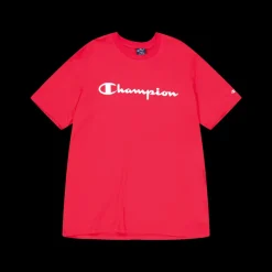 Champion Crewneck T-shirt Lollipoop Röd