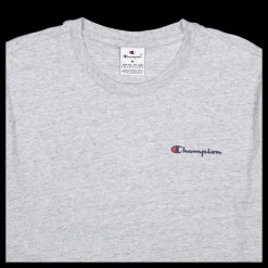 Champion Crewneck T-shirt New Oxford Grey Melange Grå Online