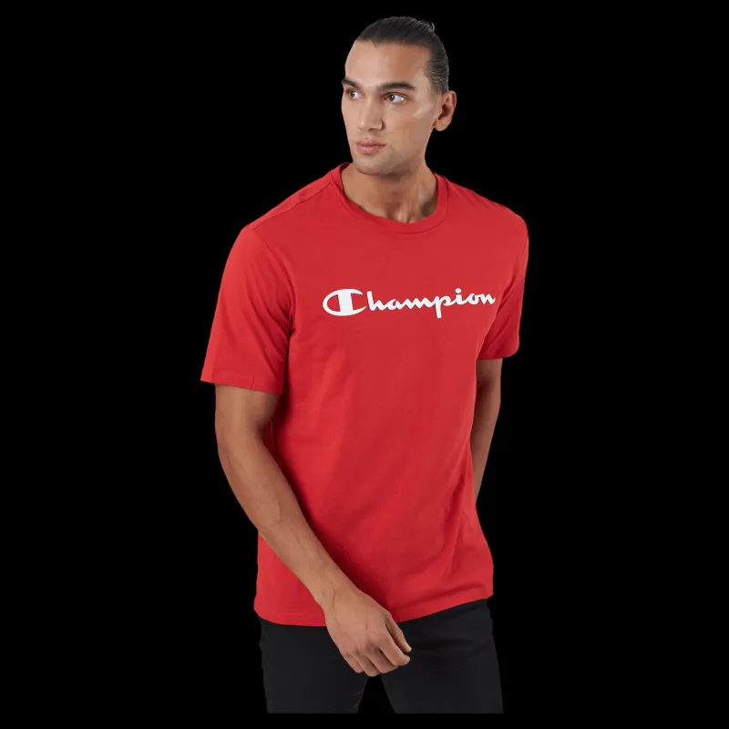 Hot Champion Crewneck T-shirt Rs062 Röd