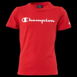 Clearance Champion Crewneck T-shirt Rs062 Röd