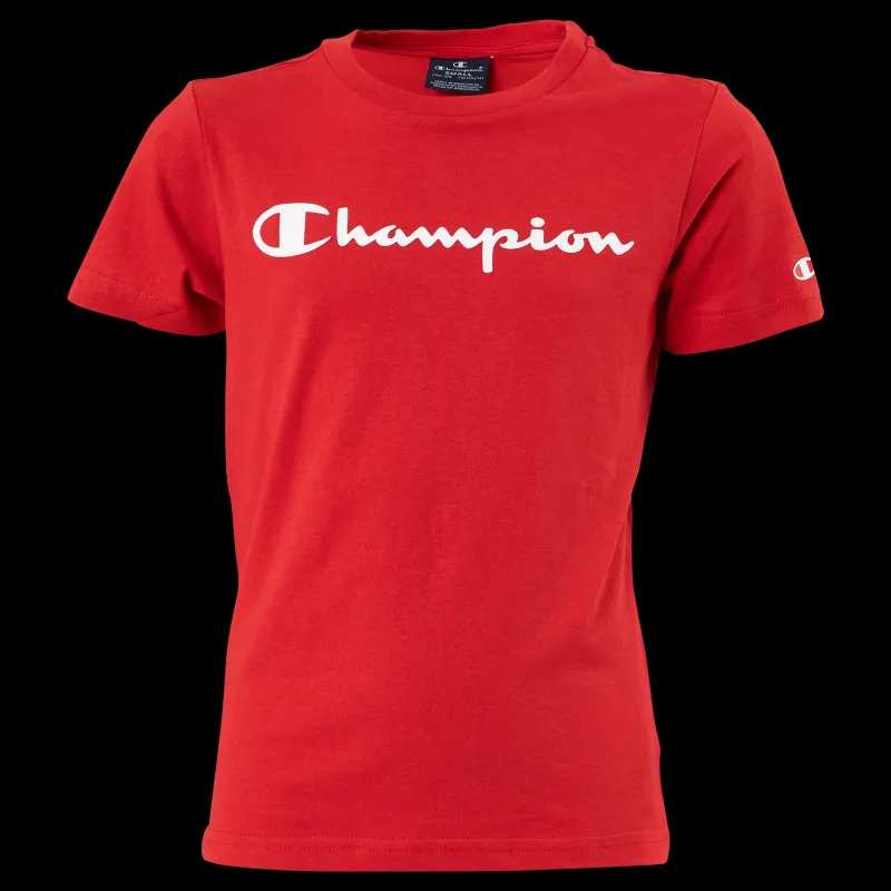 Clearance Champion Crewneck T-shirt Rs062 Röd