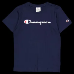 Online Champion Crewneck T-shirt Sky Captain Blå