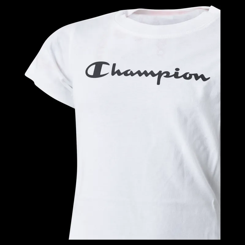 Champion Crewneck T-shirt Ww001 Vit Online