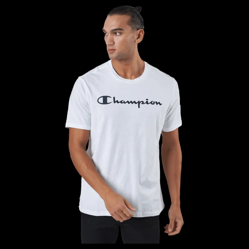Outlet Champion Crewneck T-shirt Ww001 Vit