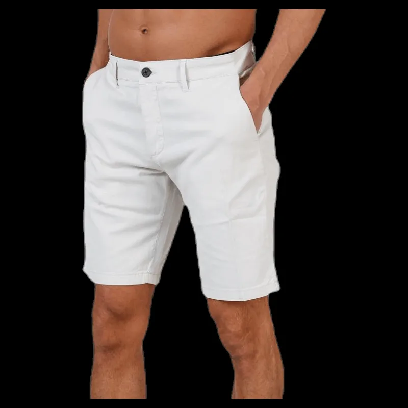 New Elvine Crimson Shorts White Vit