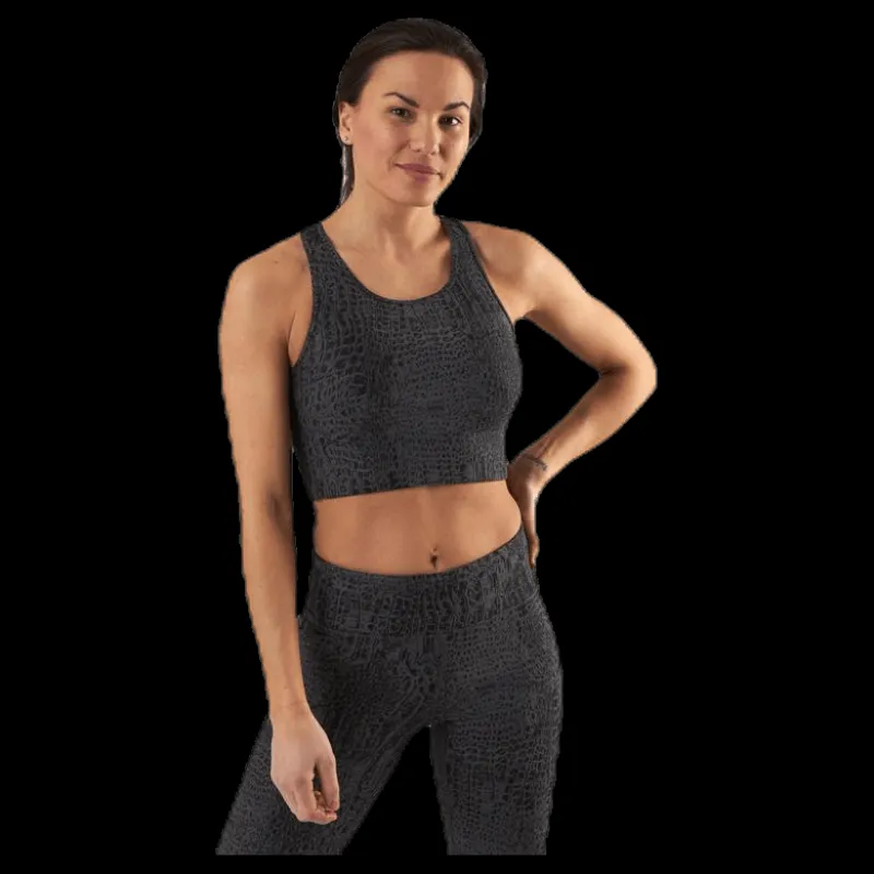 Casall Croco Sport Top Grey Grå New